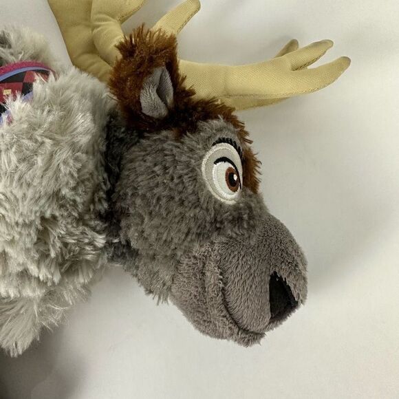 Frozen Reindeer Sven Plush Disney Parks Large Stuffy 16" Stuffed Animal - Picture 3 of 9